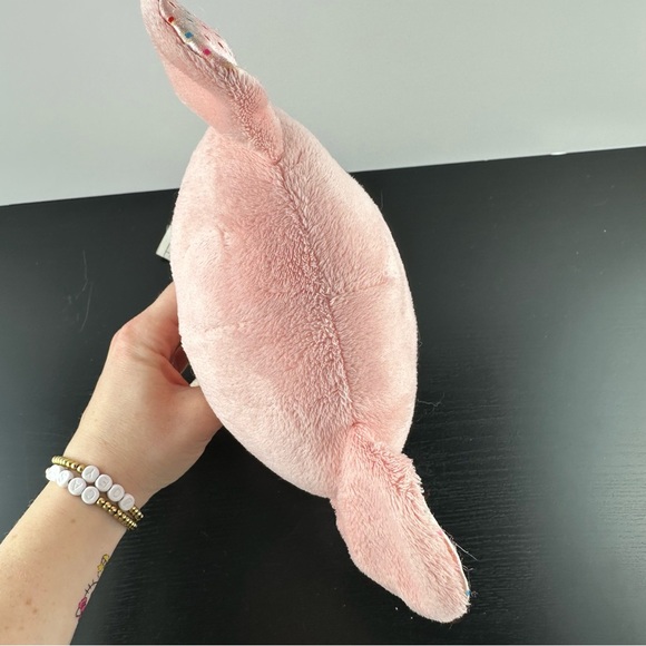 Littlest Pet Shop 2007 Pink Mouse Dots Plush Stuffed Animal Toy Hasbro 9" LPS - Picture 5 of 6